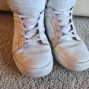Supra White High-Top Sneakers